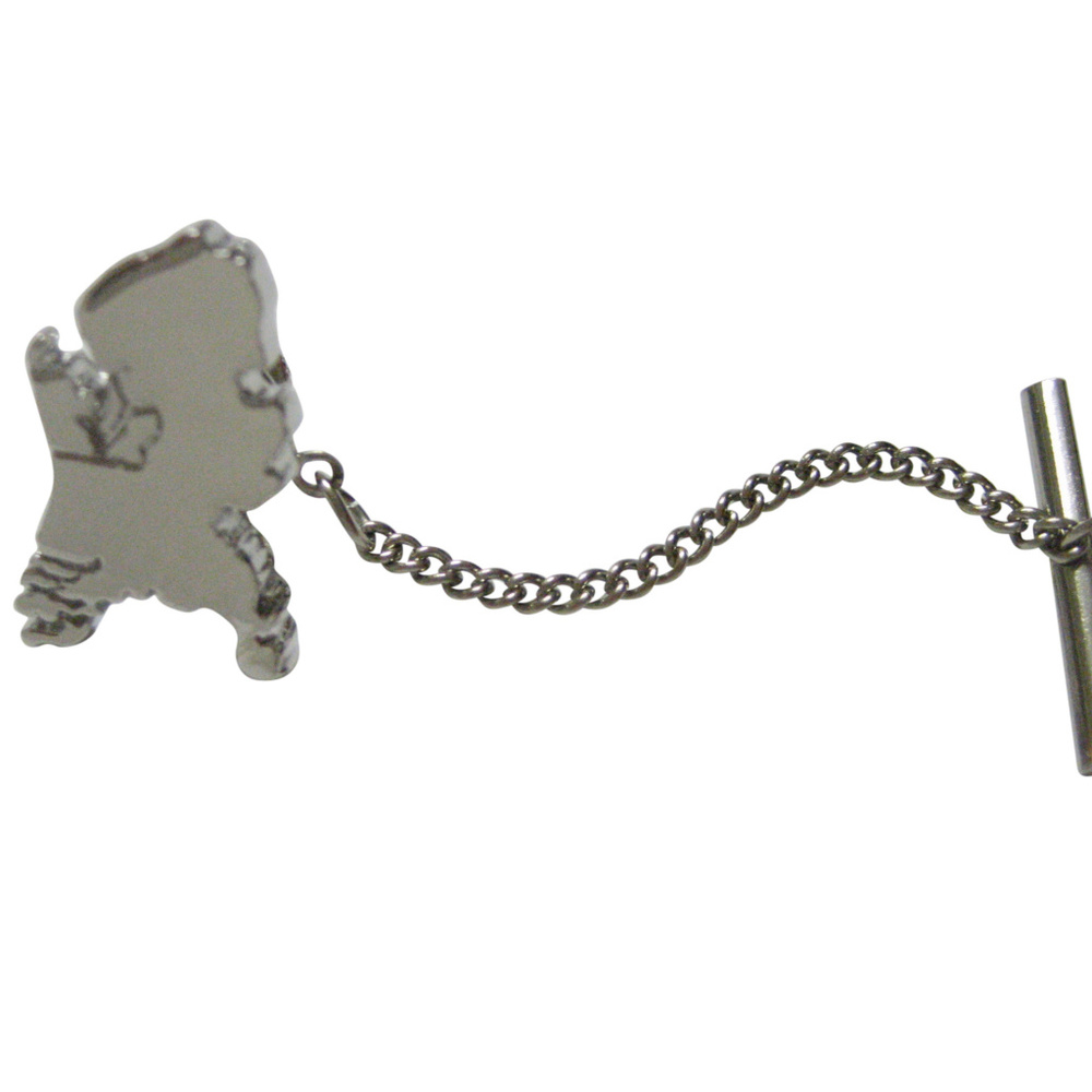 Netherlands Map Shape Tie Tack